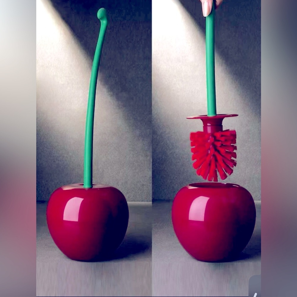 Decorative Cherry Toilet Bowl Cleaner. New.